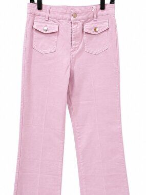 NWT Stella McCartney Light Pink Straight-Leg Jeans – Size 30